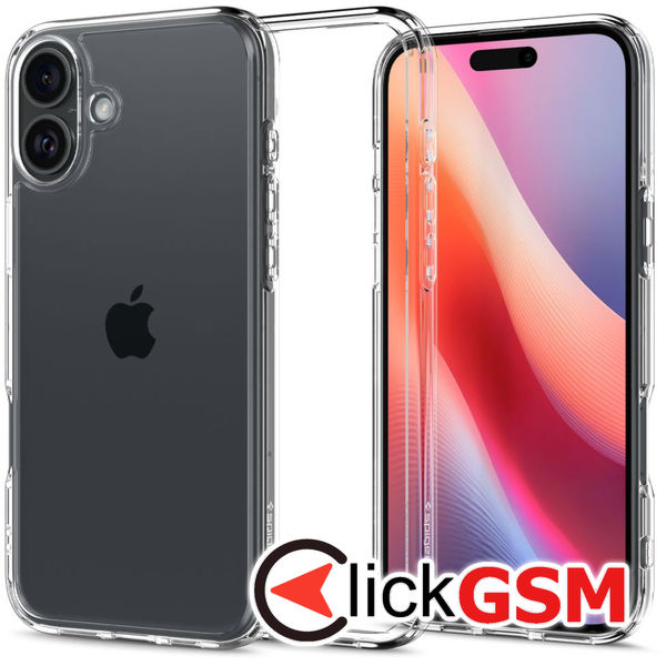 Spigen - Ultra Hybrid - iPhone 16 Plus - Crystal Clear