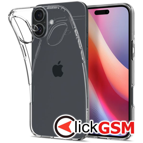 Spigen - Liquid Crystal - iPhone 16 - Clear