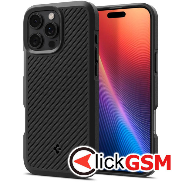 Spigen - Core Armor - iPhone 16 Pro - Matte Black