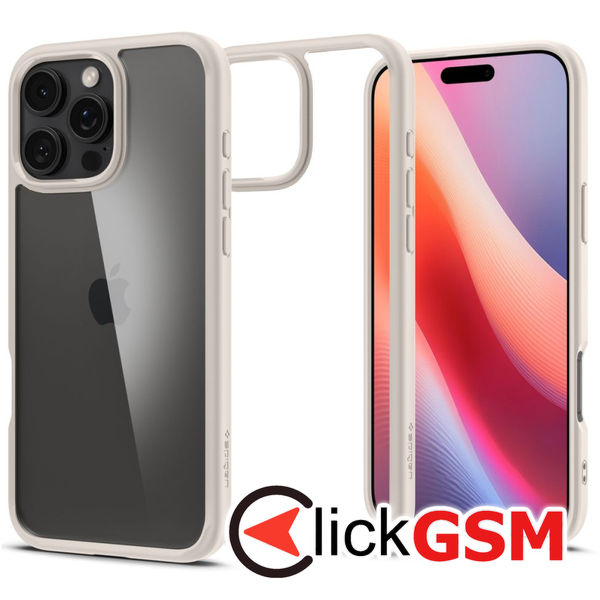 Spigen - Ultra Hybrid - iPhone 16 Pro - Natural Titanium