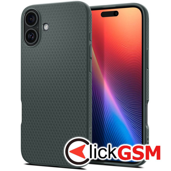 Spigen - Liquid Air - iPhone 16 - Abyss Green