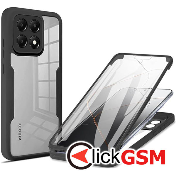 Techsuit - ColorVerse 360 Series + Screen Protector - Xiaomi 14T - Black