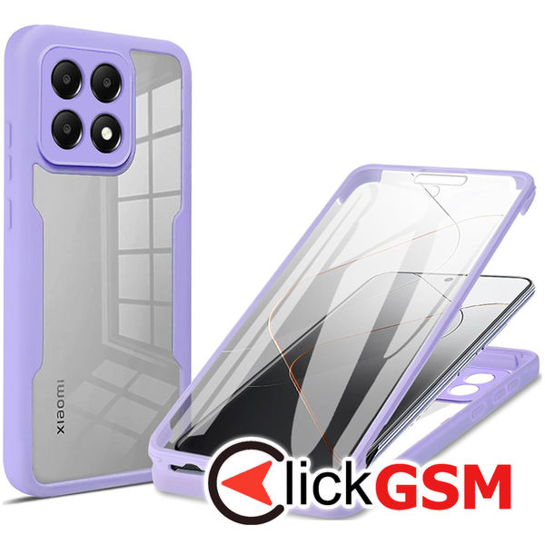 Techsuit - ColorVerse 360 Series + Screen Protector - Xiaomi 14T - Purple
