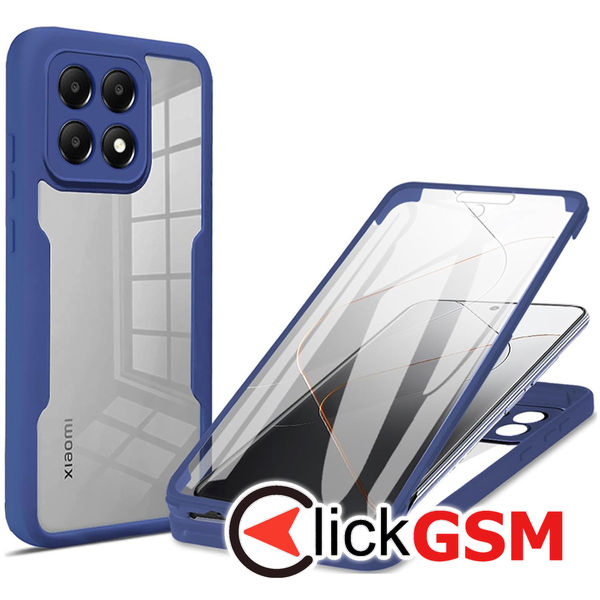 Techsuit - ColorVerse 360 Series + Screen Protector - Xiaomi 14T Pro - Blue