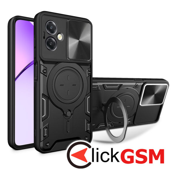 Techsuit - CamGuard Pro - Oppo A40 4G / A60 5G - Black