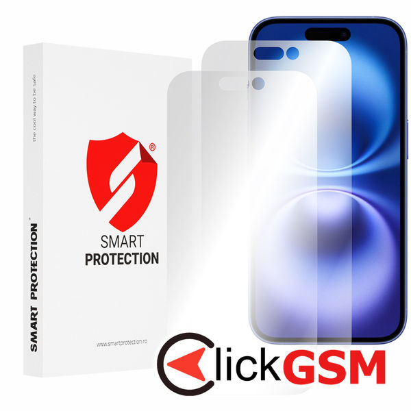 Smart Protection - Premium Classic (2 pack) - iPhone 16 - Clear