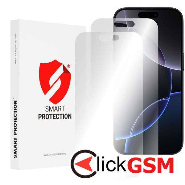Smart Protection - Premium Classic (2 pack) - iPhone 16 Pro - Clear