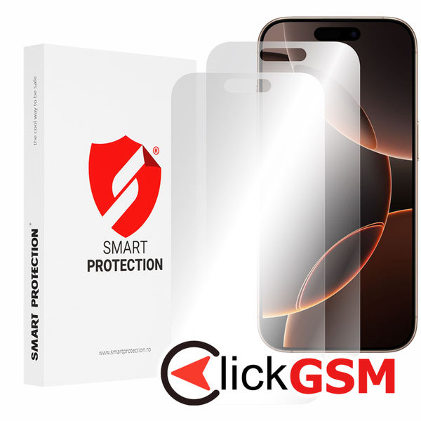 Smart Protection - Premium Classic (2 pack) - iPhone 16 Pro Max - Clear