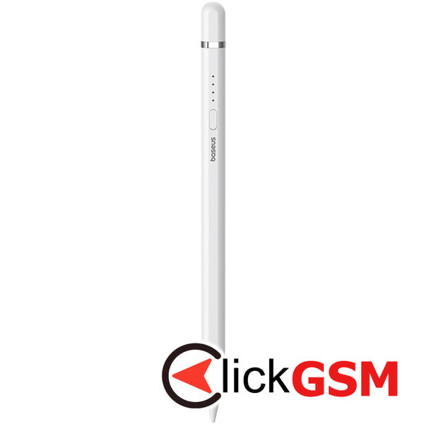 Baseus - Stylus Pen Smooth Writing Series (P80015806211-03) - Active Version, Lightning, for iPad - Moon White