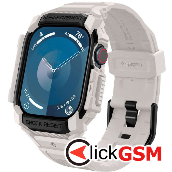 Spigen - Rugged Armor Pro - Apple Watch 10 46mm - Dune Beige