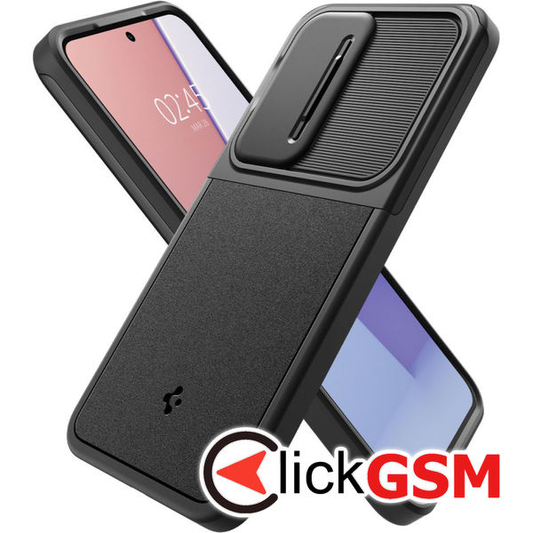 Spigen - Optik Armor - Samsung Galaxy S24 FE - Black