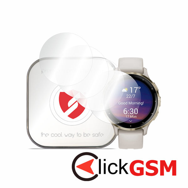 Smart Protection - Premium Classic (4 pack) - Garmin Venu 3S - Clear