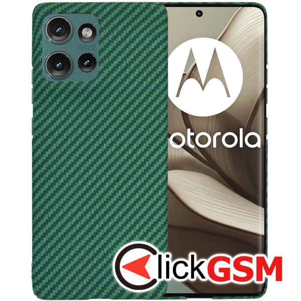 Techsuit - Carbonite FiberShell - Motorola Edge 50 - Green