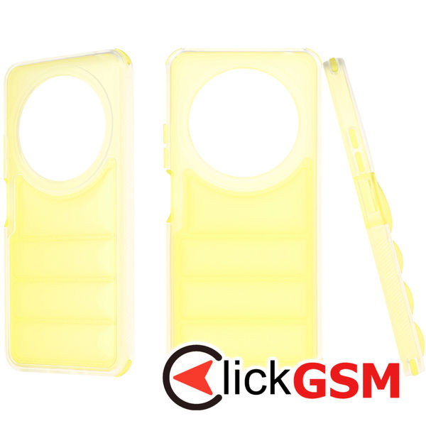 Techsuit - Wave Shield - Xiaomi Redmi 14C / Poco C75 - Yellow