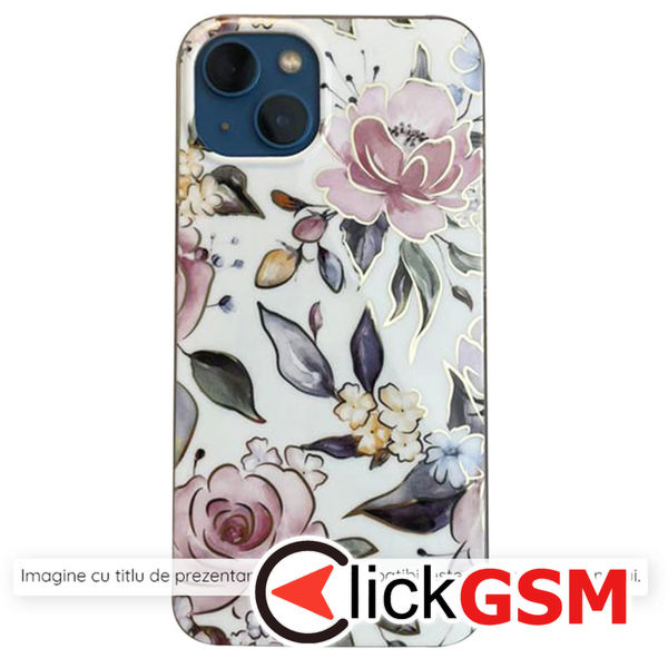 Techsuit - Marble Series - Xiaomi Redmi 14C / Poco C75 - Chloe White