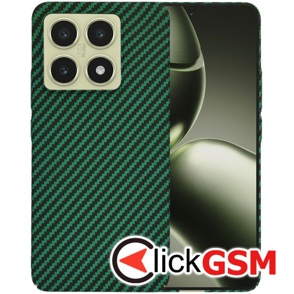 Techsuit - Carbonite FiberShell - Xiaomi 14T - Green