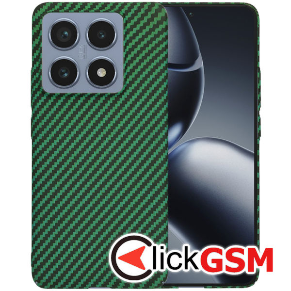 Techsuit - Carbonite FiberShell - Xiaomi 14T Pro - Green