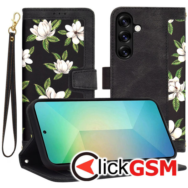 Techsuit - FlipCraft - Samsung Galaxy S25 - Flowers of the Dawn