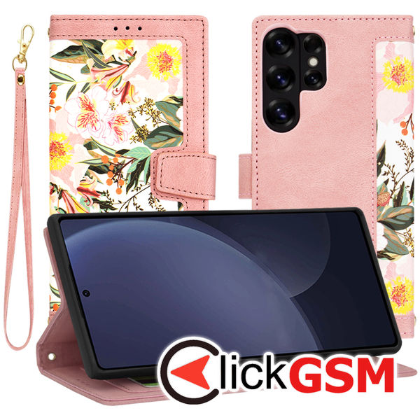 Techsuit - FlipCraft - Samsung Galaxy S25 Ultra - Sweetheart Pink