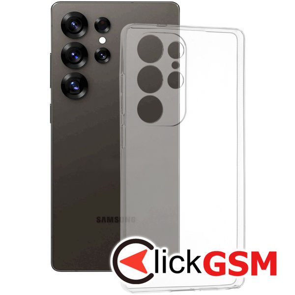 Techsuit - Clear Silicone - Samsung Galaxy S25 Ultra - Transparent