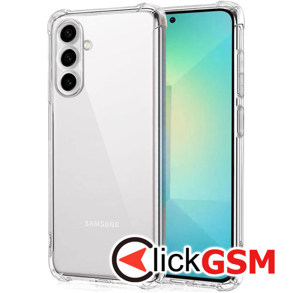 Techsuit - Shockproof Clear Silicone - Samsung Galaxy S25 - Clear