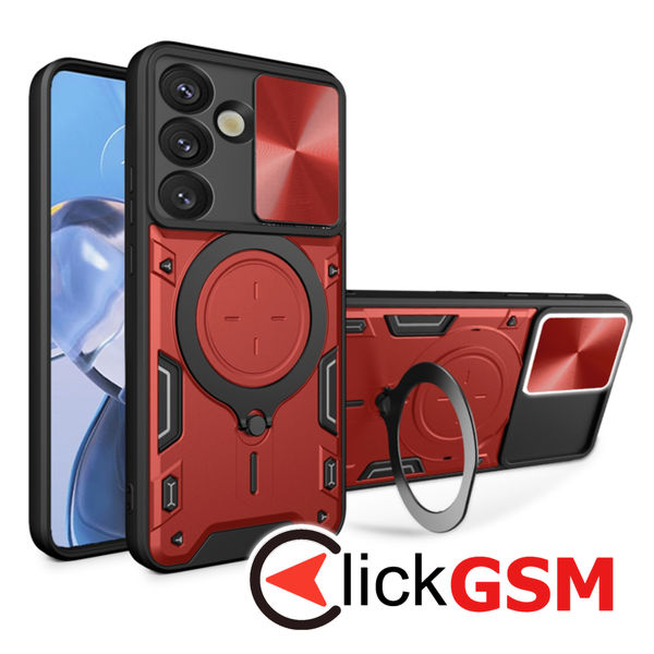 Techsuit - CamGuard Pro - Samsung Galaxy S25 Plus - Red