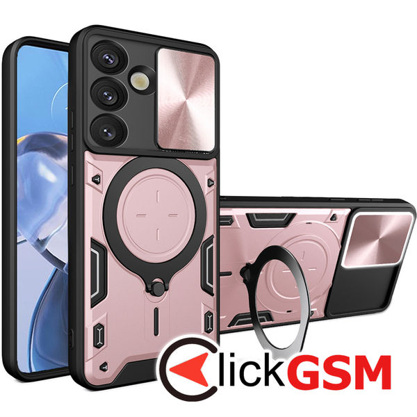 Techsuit - CamGuard Pro - Samsung Galaxy S25 Plus - Rose Gold