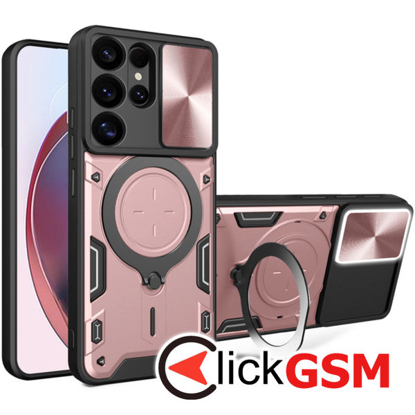 Techsuit - CamGuard Pro - Samsung Galaxy S25 Ultra - Rose Gold