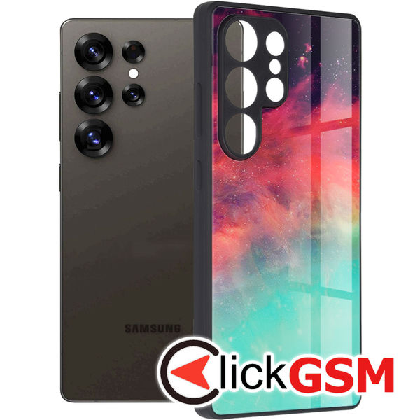 Techsuit - Glaze Series - Samsung Galaxy S25 Ultra - Fiery Ocean