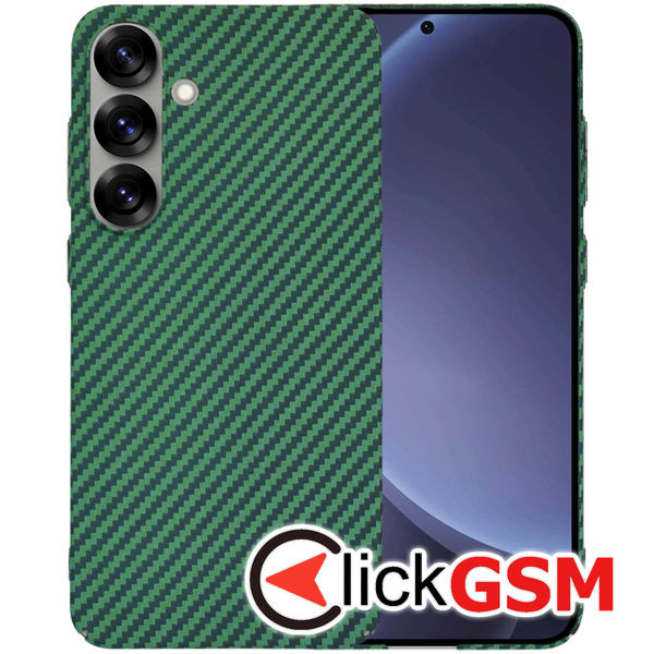 Techsuit - Carbonite FiberShell - Samsung Galaxy S25 Plus - Green