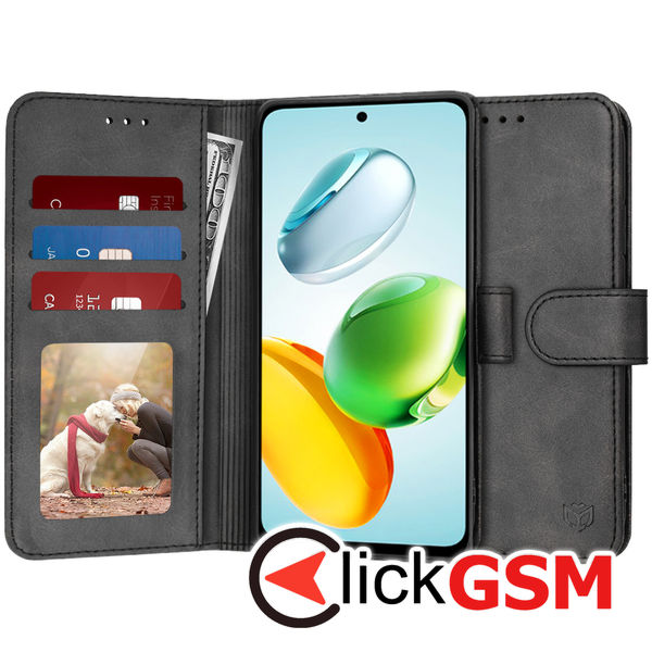 Techsuit - Diary Book - Honor 200 Smart / X7c - Black