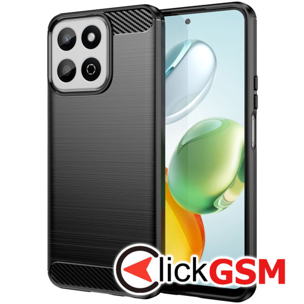 Techsuit - Carbon Silicone - Honor 200 Smart / X7c - Black