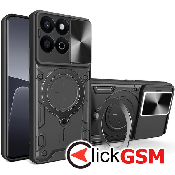 Techsuit - CamGuard Pro - Honor 200 Smart / X7c - Black