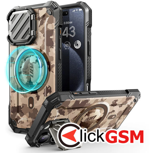 Supcase - Unicorn Beetle XT MagSafe - iPhone 16 Pro Max - Splatter Camo