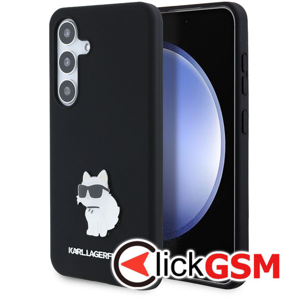 Karl Lagerfeld - Silicone (KLHCS24SSMHCNPK) - Samsung Galaxy S24 - Choupette