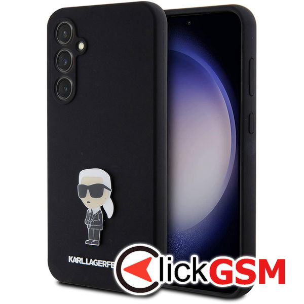 Karl Lagerfeld - Silicone (KLHCS23FEMHKNPK) - Samsung Galaxy S23 FE - Ikonik Metal Pin