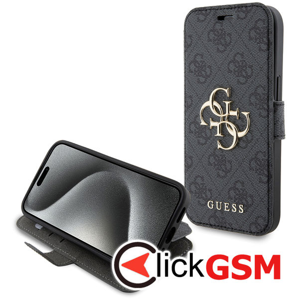 Guess - Book 4G (GUBKP15S4GMGGR) - iPhone 15 - Grey