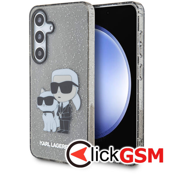 Karl Lagerfeld - Hardcase Glitter (KLHCS24SHNKCTGK) - Samsung Galaxy S24 - Karl&Choupette