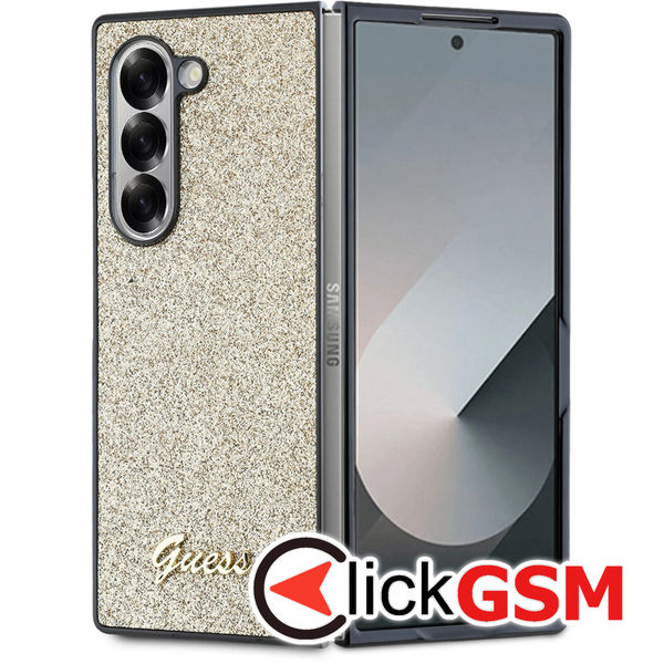 Guess - Glitter Script (GUHCZFD6HGGSHD) - Samsung Galaxy Z Fold6 - Gold