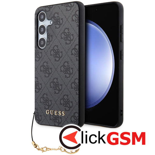 Guess - Hardcase 4G Charms Collection (GUHCS24MGF4GGR) - Samsung Galaxy S24 Plus - Black