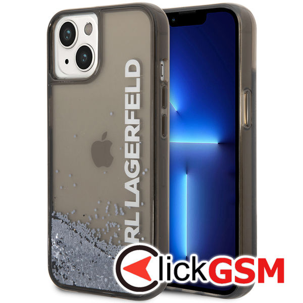 Karl Lagerfeld - Hardcase Liquid Glitter (KLHCP14SLCKVK) - iPhone 14 - Elong