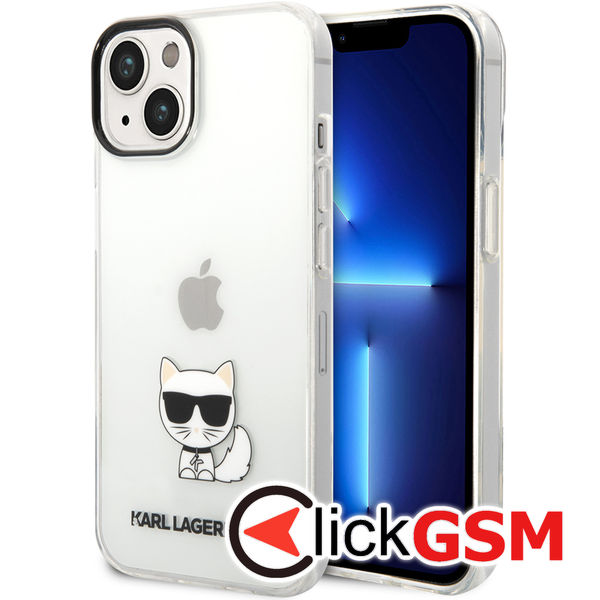 Karl Lagerfeld - Hardcase (KLHCP14MCTTR) - iPhone 14 Plus - Choupette Body