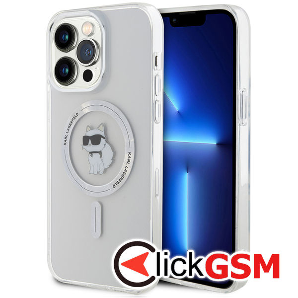 Karl Lagerfeld - IML MagSafe (KLHMP14XHFCCNOT) - iPhone 14 Pro Max - Transparent Choupette