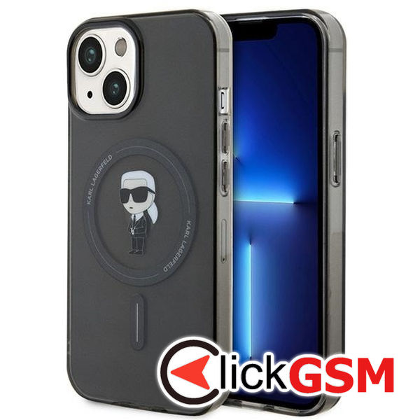 Karl Lagerfeld - IML MagSafe (KLHMP15SHFCKNOK) - iPhone 15 - Ikonik