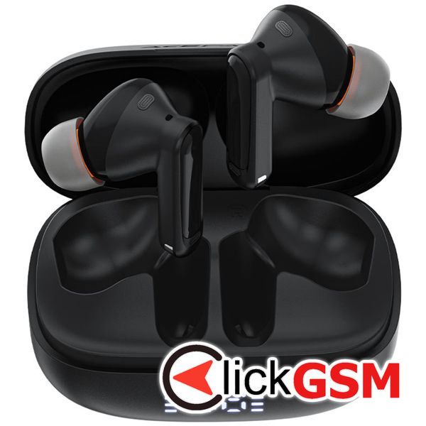 Acefast - Wireless Earbuds (W1) - Type-C, TWS, Bluetooth 5.4, Call Noise Reduction, IPX4, LED Digital Display - Black