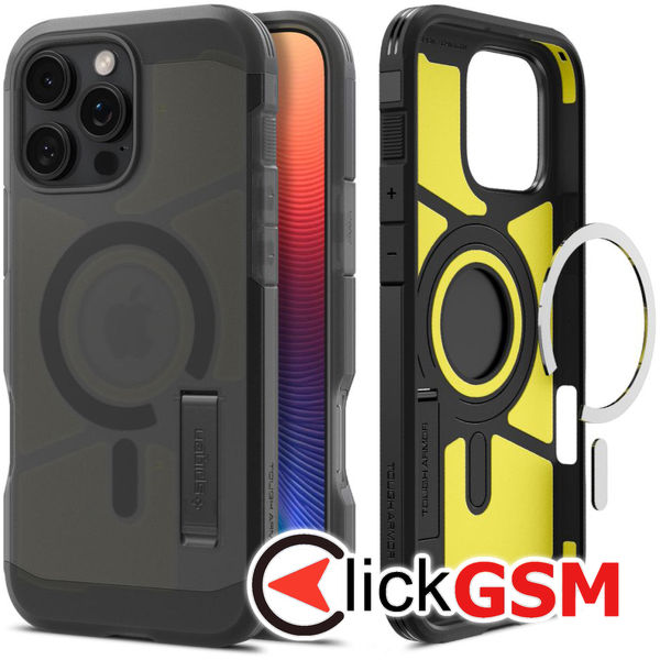 Spigen - Tough Armor MagSafe - iPhone 16 Pro Max - Frost Black