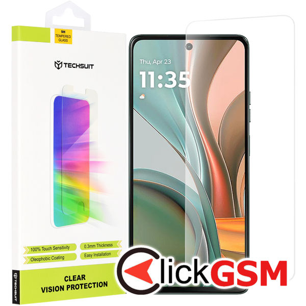 Techsuit - Clear Vision Glass - Motorola Moto G75 - Transparent