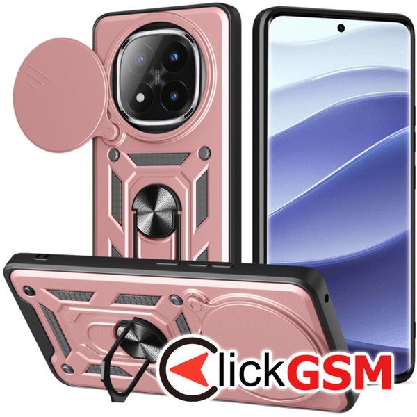 Techsuit - CamShield Series - Xiaomi Redmi Note 14 Pro+ 5G - Rose Gold