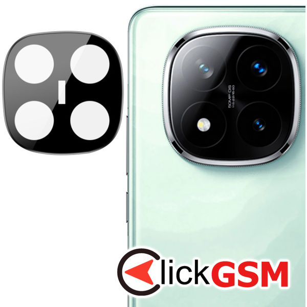 Techsuit - Full Camera Glass - Xiaomi Redmi Note 14 Pro+ - Black