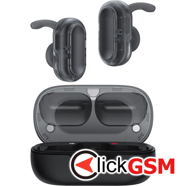 Acefast - Wireless Earbuds Acefit Neo (FA003) - USB-C, IPX4, Bluetooth 5.3, Call Noise Reduction, Bass Effect, 500mAh - Black